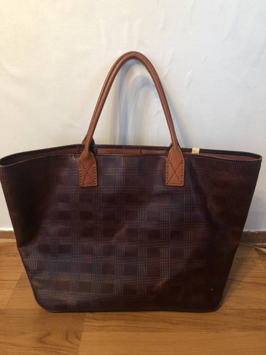 visvim ビズビム LEATHER HOMER TOTE L エンボス加工 レザー トート 