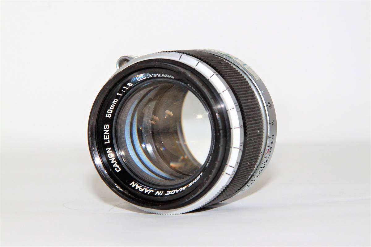Canon LENS 50mm F1.8 Lマウント　キャノン
