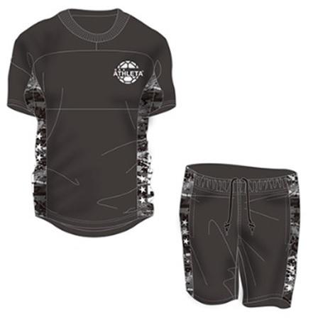 新品即決 ATHLETAアスレタ ハーフピステスーツ Mサイズ ブラック SP-163-70-M