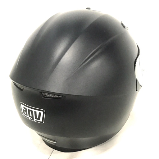 AGV K-3 SV ヘルメット マットブラック 1円 AGV K-3 SV バイク用 フルフェイスヘルメット サイズM 57-58cm