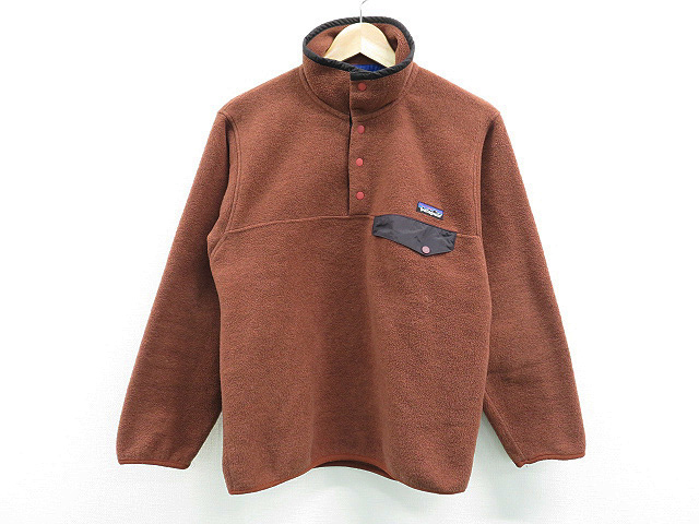 即決】Patagonia パタゴニア 25450 シンチラ スナップT ブラウン系 XS