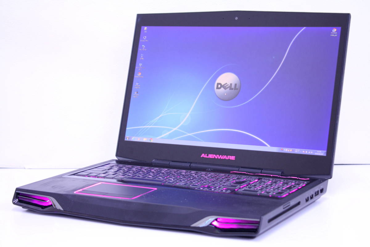 即配】ゲーミングPC!! 17.3型FHD！Alienware M17x R3 i7-2760QM 16G 