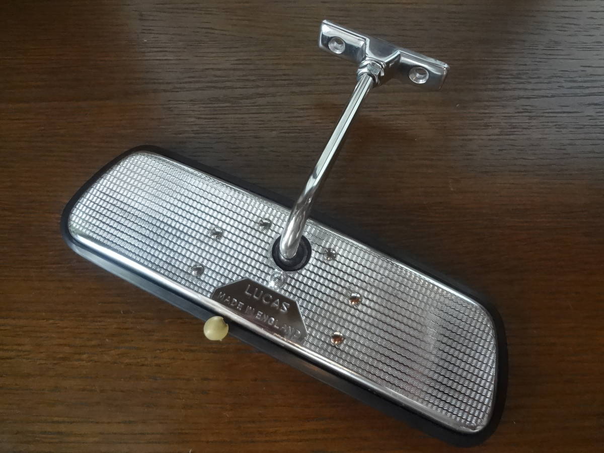 LUCASルーカス 608ディッピングミラー 6リベット 枠付き BMCワークス 