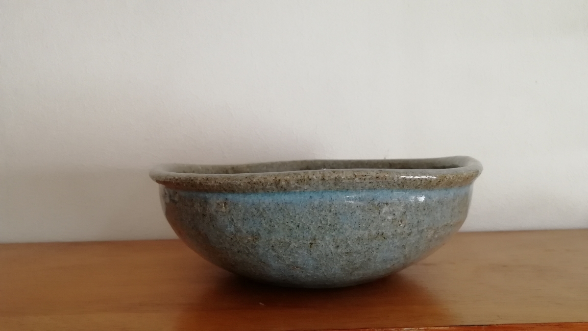 民藝 廣永窯 灰釉島文 四方鉢 菓子皿 菓子器 伝統工芸品 