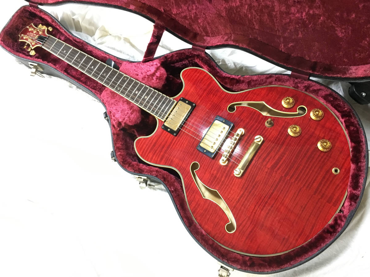 ♪レア♪EDWARDS BY ESP 近藤房之助モデル セミアコ ES エドワーズ