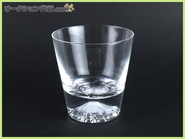100%新品，限定SALE 田島窯 江戸硝子 富士山 ロックグラス TG15-015-R 手作り 約 口径9.2&times;高さ9.5cm 田島硝子(工芸ガラス)｜売買されたオークション情報、yahooの商品情報をアーカイブ公開 - オークファン 工芸ガラス
