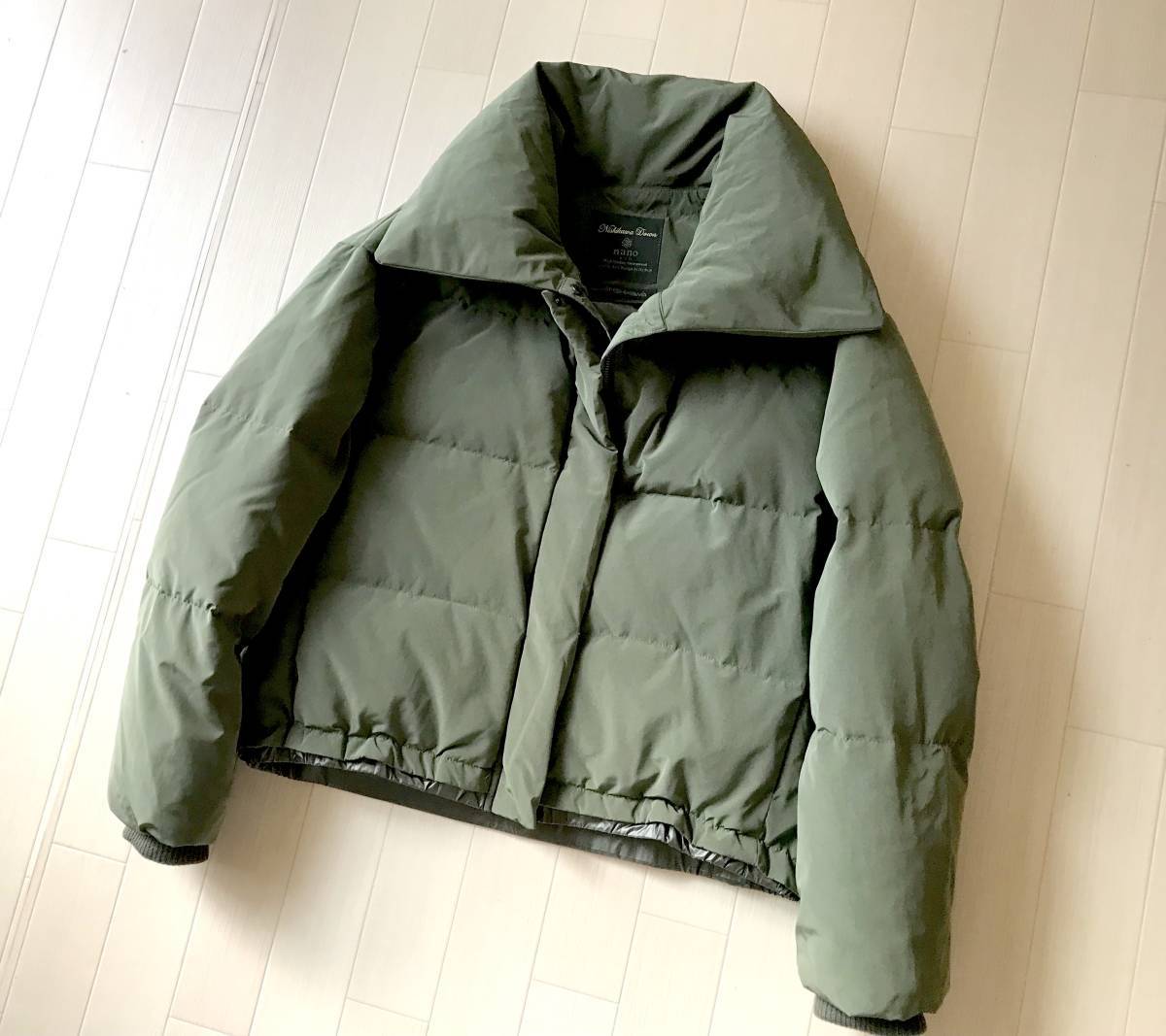 3.5万☆格安☆完売☆ nano・universe × 西川ダウン / 2WAY ショート 