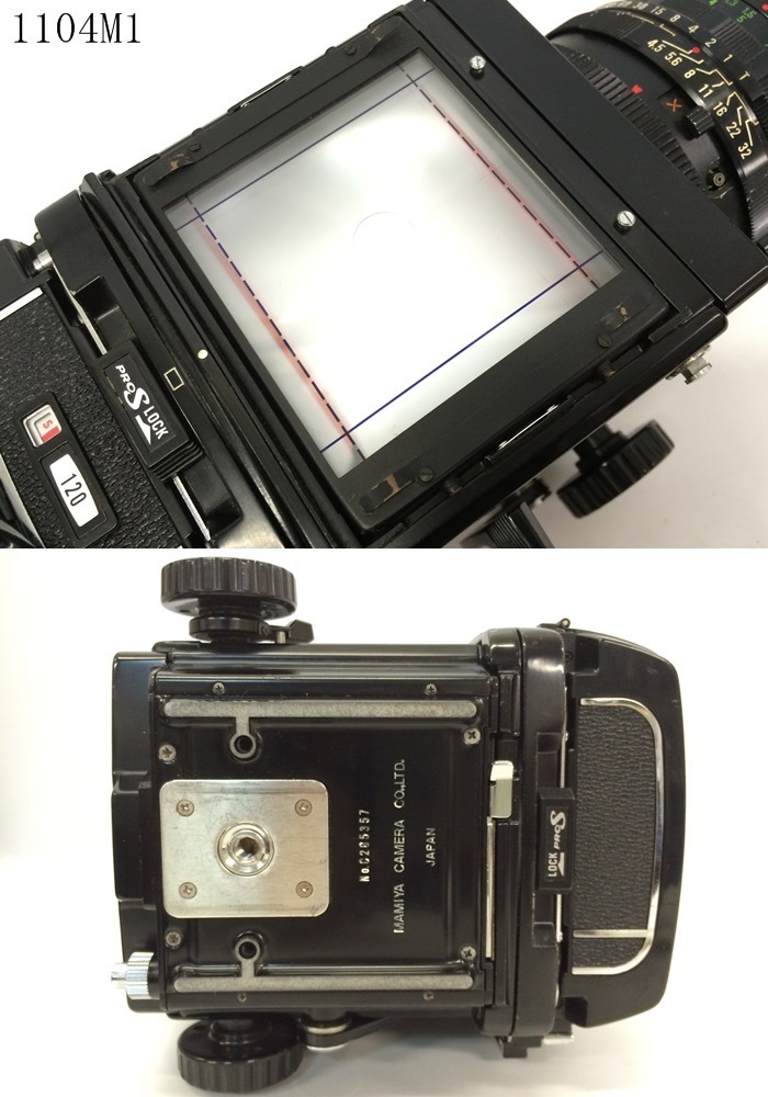 Mamiya RB67 ボディ+フィルムマガジン3 ・ファインダーセット ♪♪MAMIYA/マミヤRB67 PRO S CDS ファインダー、レンズ3本、その他付♪♪