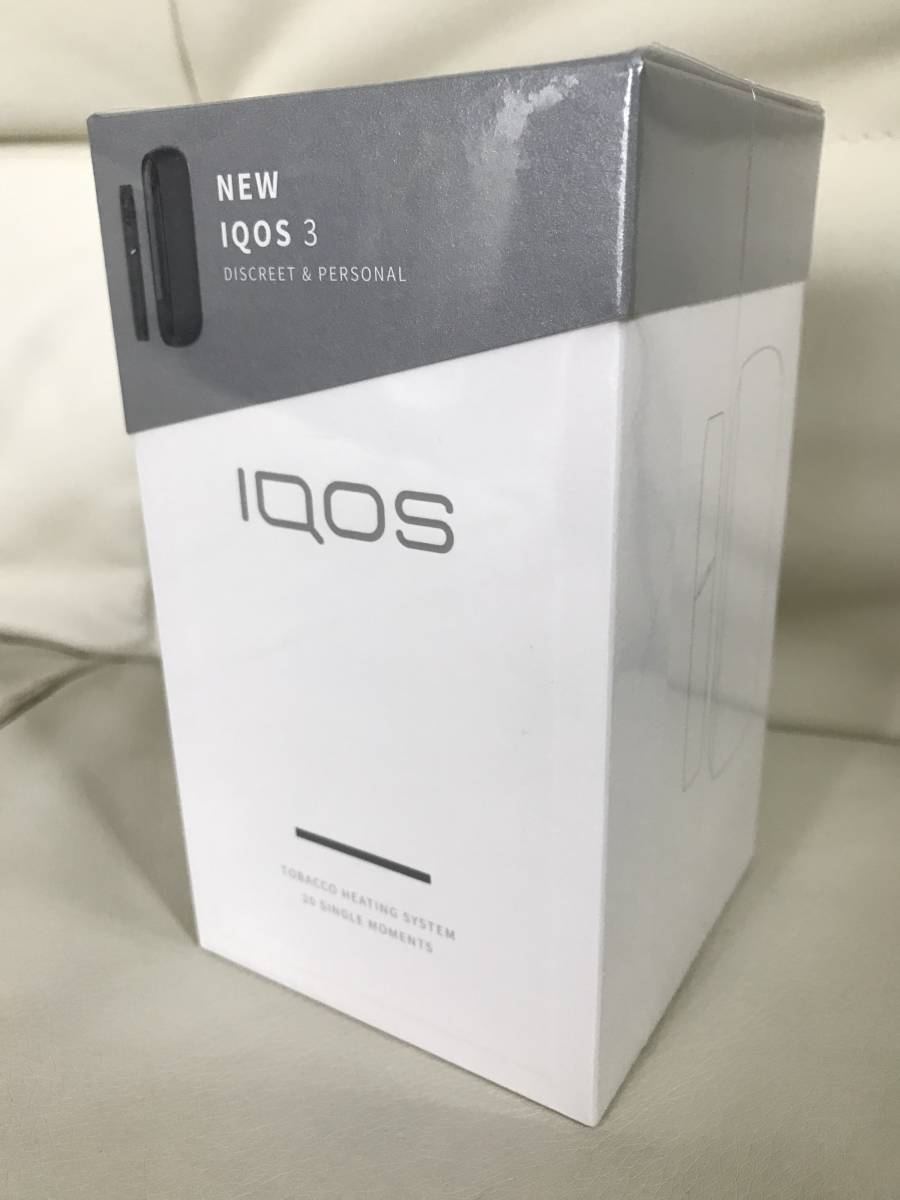  ★ 送料無料 新品未開封 ★ NEW iQOS3 アイコス3 本体 キット ベルベットグレー ★ 未登録 