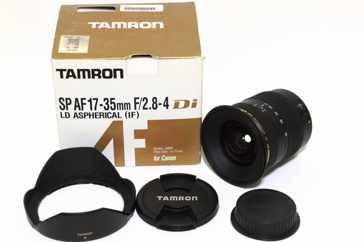 TAMRON 17-35mm F2.8-4 Di SP A05E EFマウント