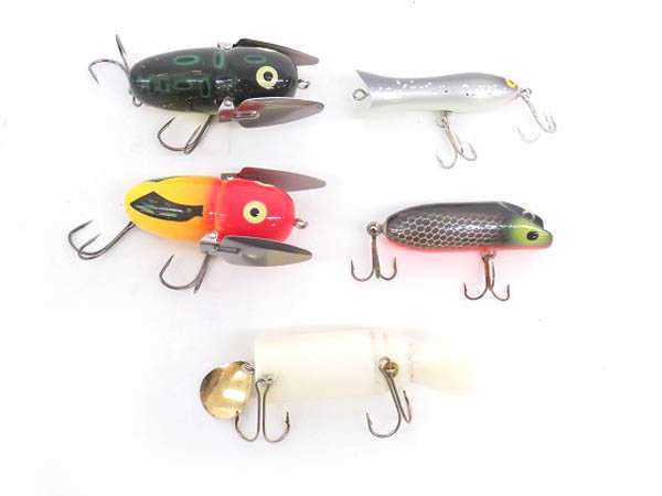 1円 美品有 へドン等 ルアー 釣具 フィッシング用品 計14点セット