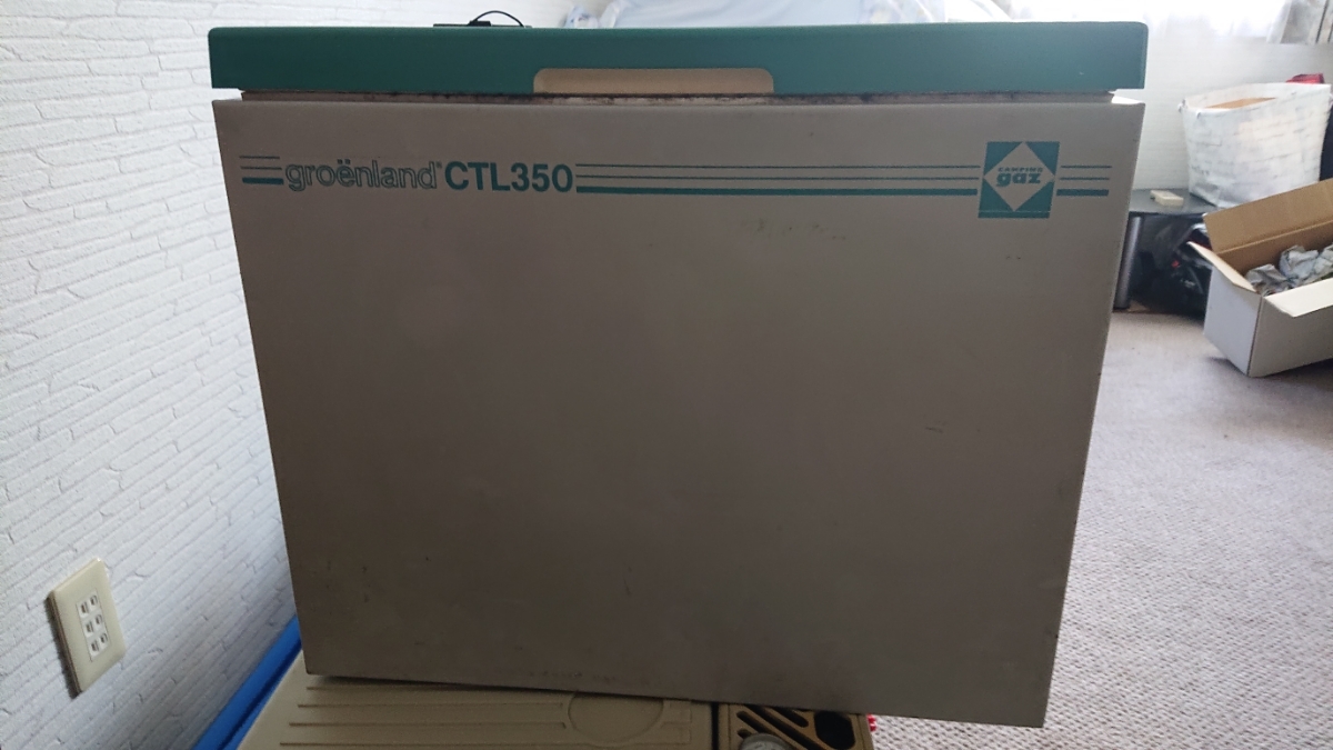 無音　キャンピングガス　3Wayポータブル冷蔵庫　CTL350　中古品　 　　