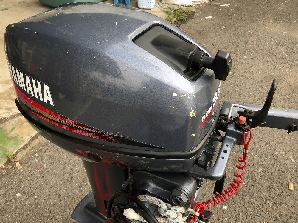 店頭引き取り限定【中古】YAMAHA ヤマハ 2スト 9.9馬力 船外機 9.9FMH 682-