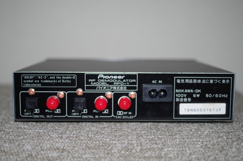 パイオニア RFD-1 Pioneer 公式通販 RFデモジユレーター 人気