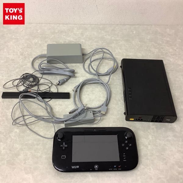 箱無し 初期化済 任天堂 Wii U 本体 黒 Acアダプター センサーバー 等 Wii U本体 売買されたオークション情報 Yahooの商品情報をアーカイブ公開 オークファン Aucfan Com