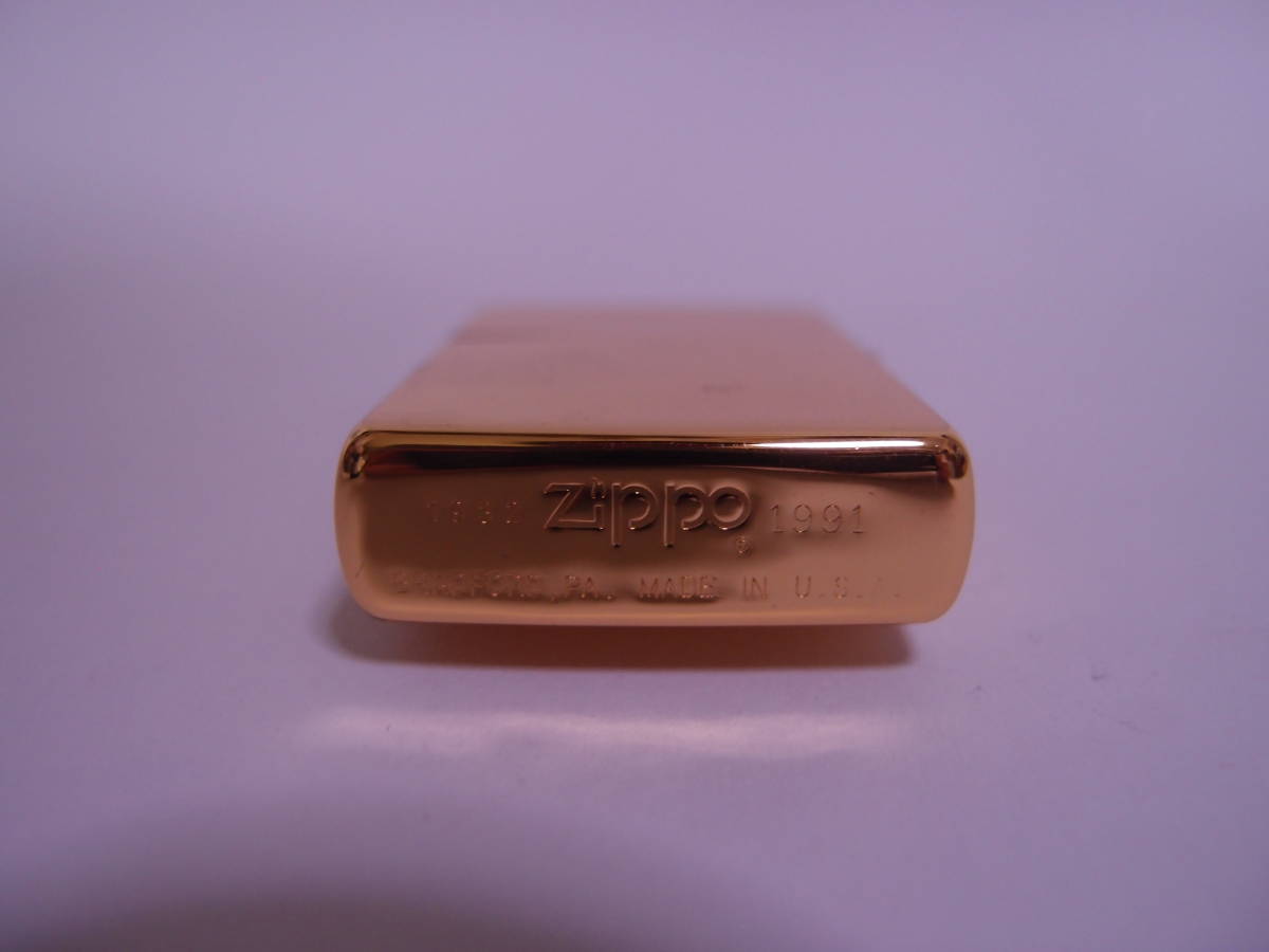 Zippo ゴールド ケース入り 限定