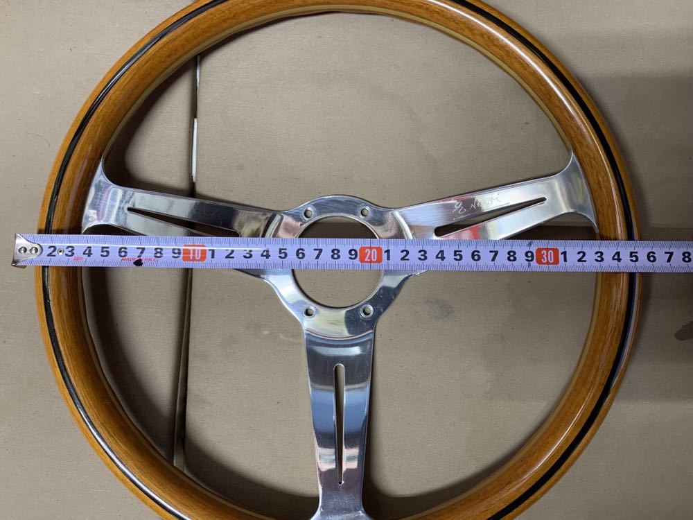 ナルディ NARDI ウッドステアリング ナルディクラシック 36パイ 当時物