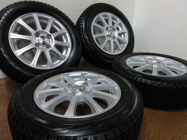 送料無料】 ZELERNA 14in5.5J+42 4穴PCD100 BS ブリザック REVO 送料無料】 ZELERNA 14in5.5J+42 4穴PCD100 BS ブリザック REVO