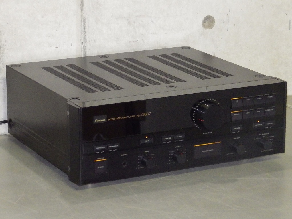 サンスイ SANSUI AU-α607 プリメインアンプ EXTRA 本体のみ ジャンク
