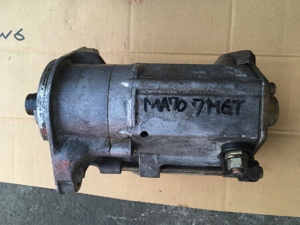 MA70 スープラ 7MGT 検索 5M 6M MZ20 MZ21 ソアラ 作動確認済み セル セルモーター スターター(トヨタ用)｜売買され ...