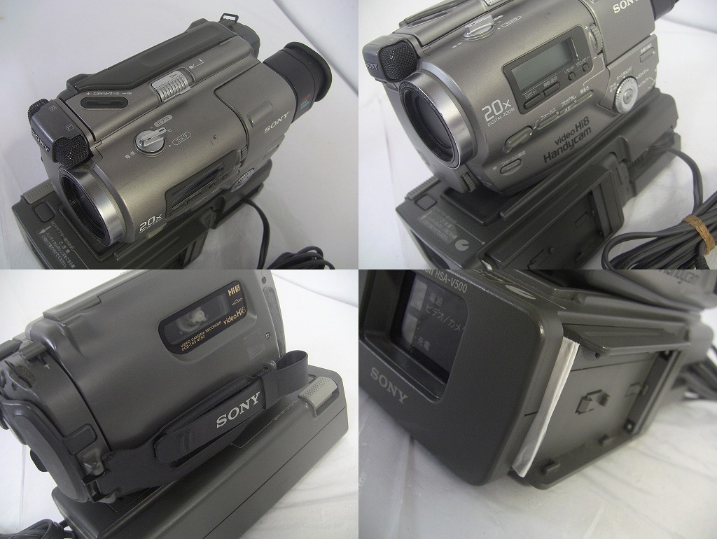 動作品◇SONY Hi8 CCD-TRV86 ダビングOK 録再OK】CCD TRV60 Hi8