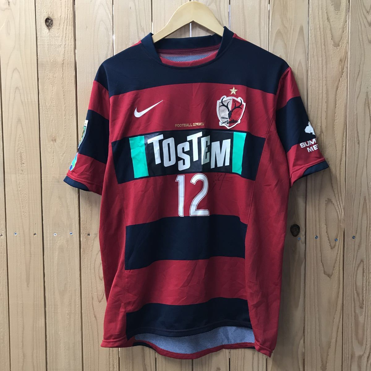 Nike 鹿島アントラーズ ユニフォーム 12番 サイン入り 【公式通販】