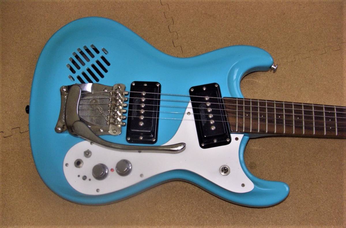 mosrite モズライト JR-97 スピーカー内蔵 ミニギター サンバースト
