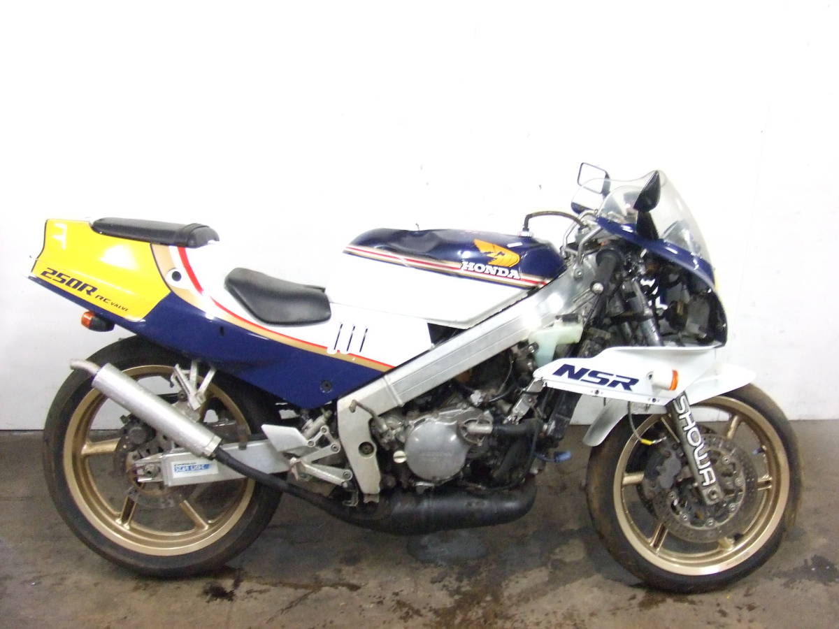 NSR250R MC18 ホンダ - Yahoo!オークション MC18書類あり HONDA 始動 