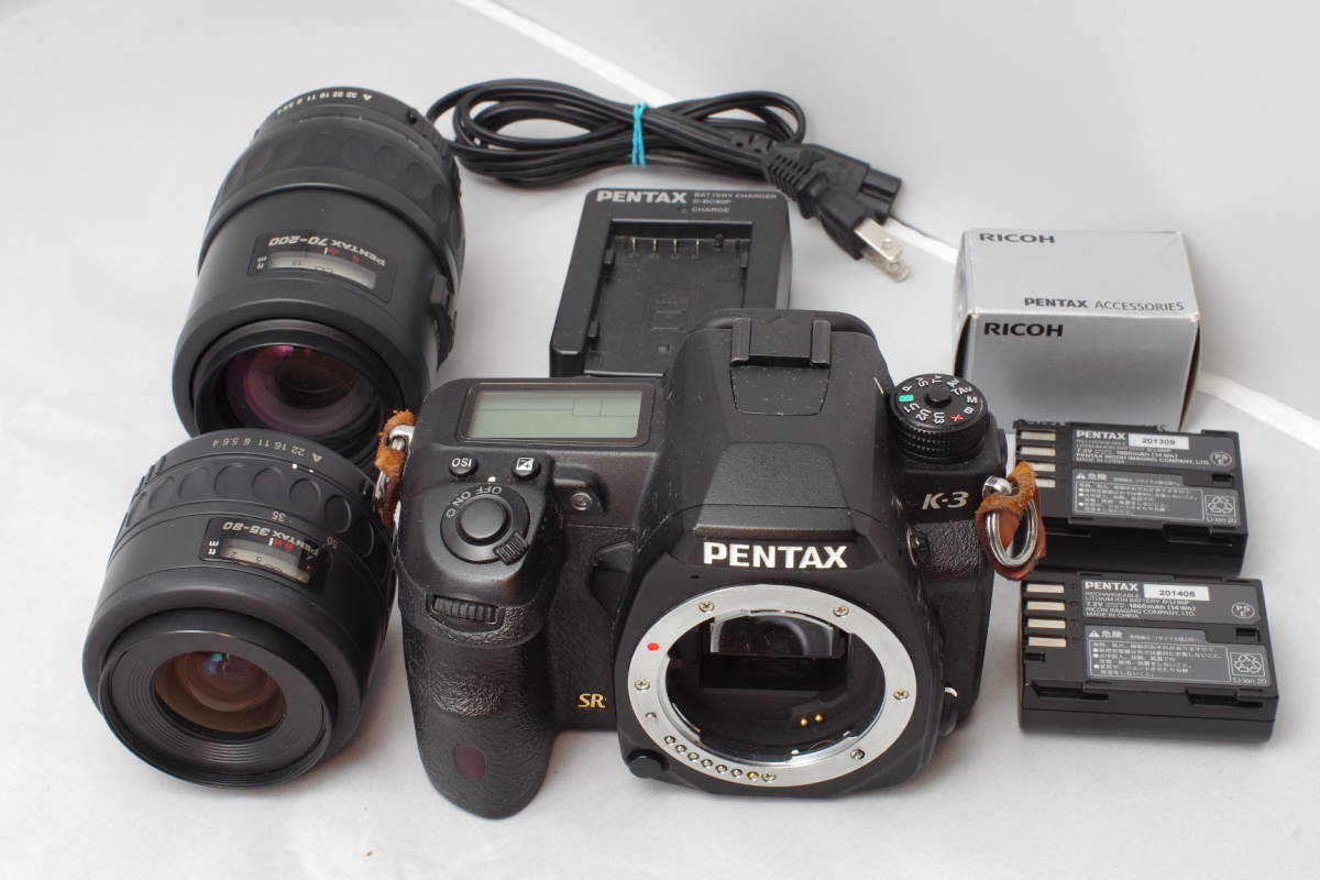 Pentax ペンタックスK-3ダブルレンズセット 【公式通販】