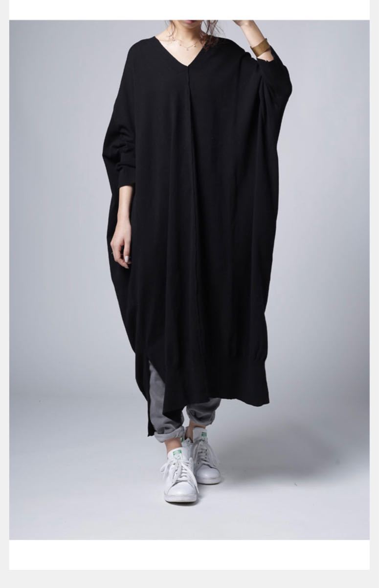 アンティカ Antiqua 極上ワイドシルエット 綿ニットワンピース Mサイズ 売買されたオークション情報 Yahooの商品情報をアーカイブ公開 オークファン Aucfan Com