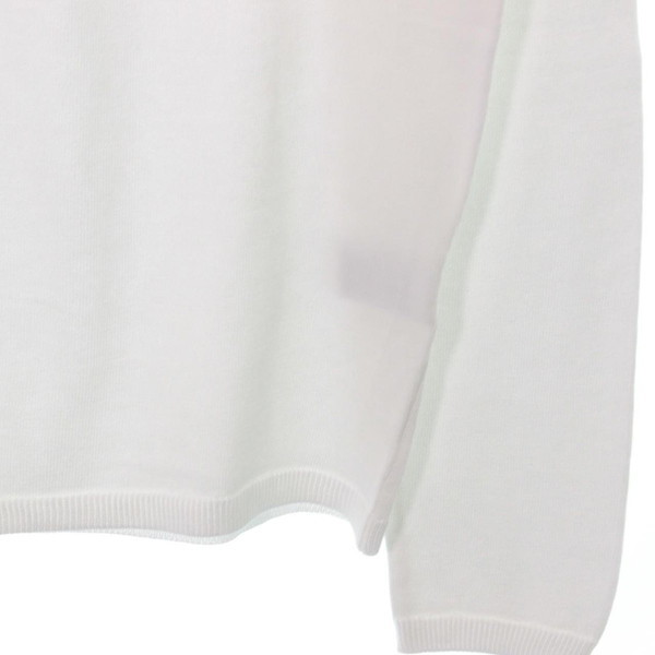 Cruciani ホワイト ニットセーター サイズ52 クルチアーニ Cruciani ニット・セーター 長袖 中古（ニット・セーター