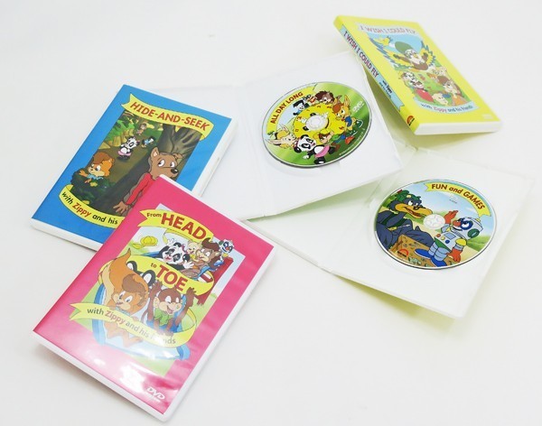 Zippy Zippy and Me DVD&CD トークアロングカード Talk along Cards