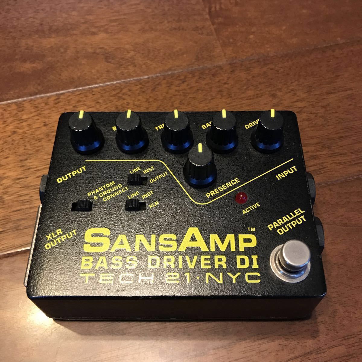 サンズアンプ PROGRAMMABLE BASS DRIVER DI SANSAMP BASS D DI TECH21