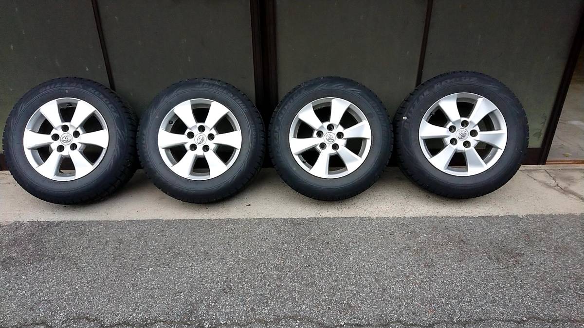 単品購入 アルファード20純正ホイール215/65R16 ブリヂストンREVO GZ 