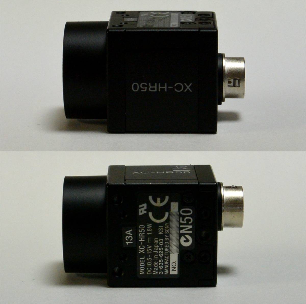 ☆ ソニー/Sony XC-HR50 CCDカメラ 高速プログレッシブスキャン 1/3