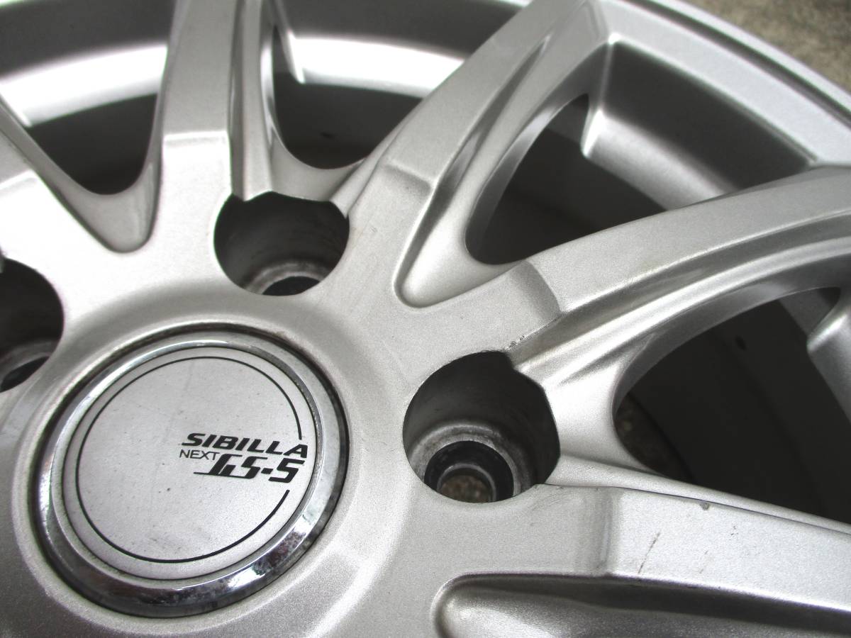 NEXT SIBILLA GS-5 - TOPY 4本 ガンメタ 14×4.5J SIBBILLA ホイール 