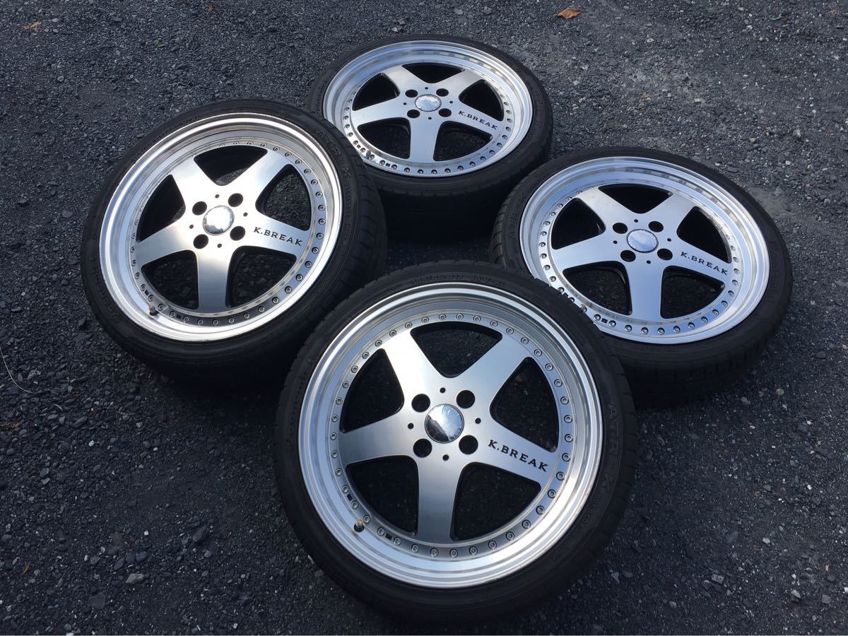 PCD100 ケイブレイク リリス 17インチ 軽自動車など K-BREAK 【公式通販】