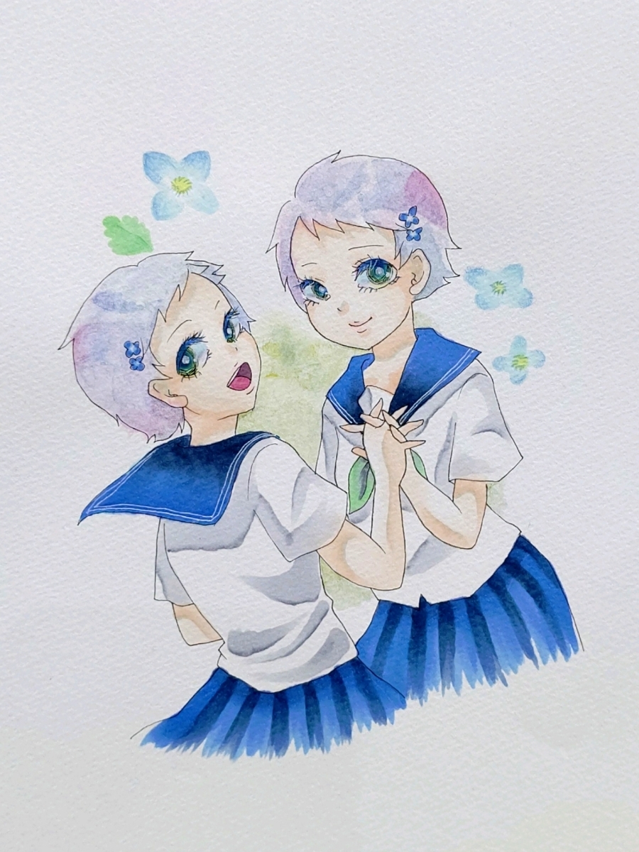 手描きイラスト オリジナル オオイヌノフグリ 信頼 手描きイラスト 売買されたオークション情報 Yahooの商品情報をアーカイブ公開 オークファン Aucfan Com