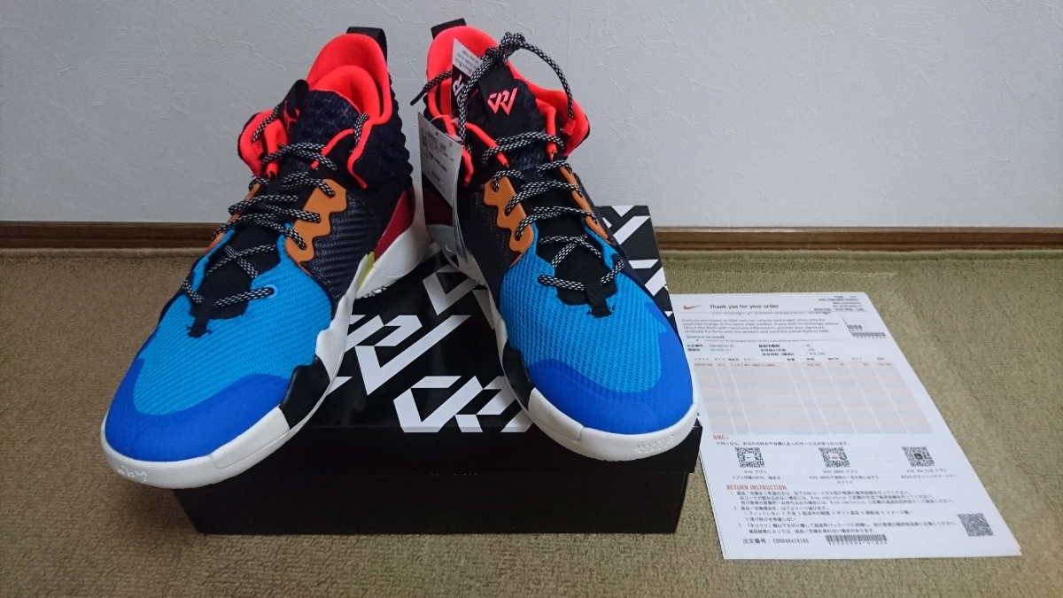 NIKE AIR JORDAN WHY NOT ZER0.2 PF (28.5/US10.5) BV6352-900 AJ ナイキ エアジョーダン ワイノット ラッセル ウエストブルック 