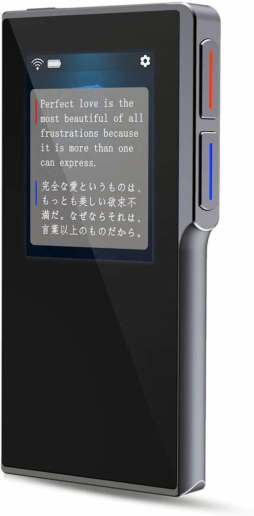 MINITALK T6 ミニトーク 世界70言語 186ヵ国対応 双方向瞬時音声翻訳機