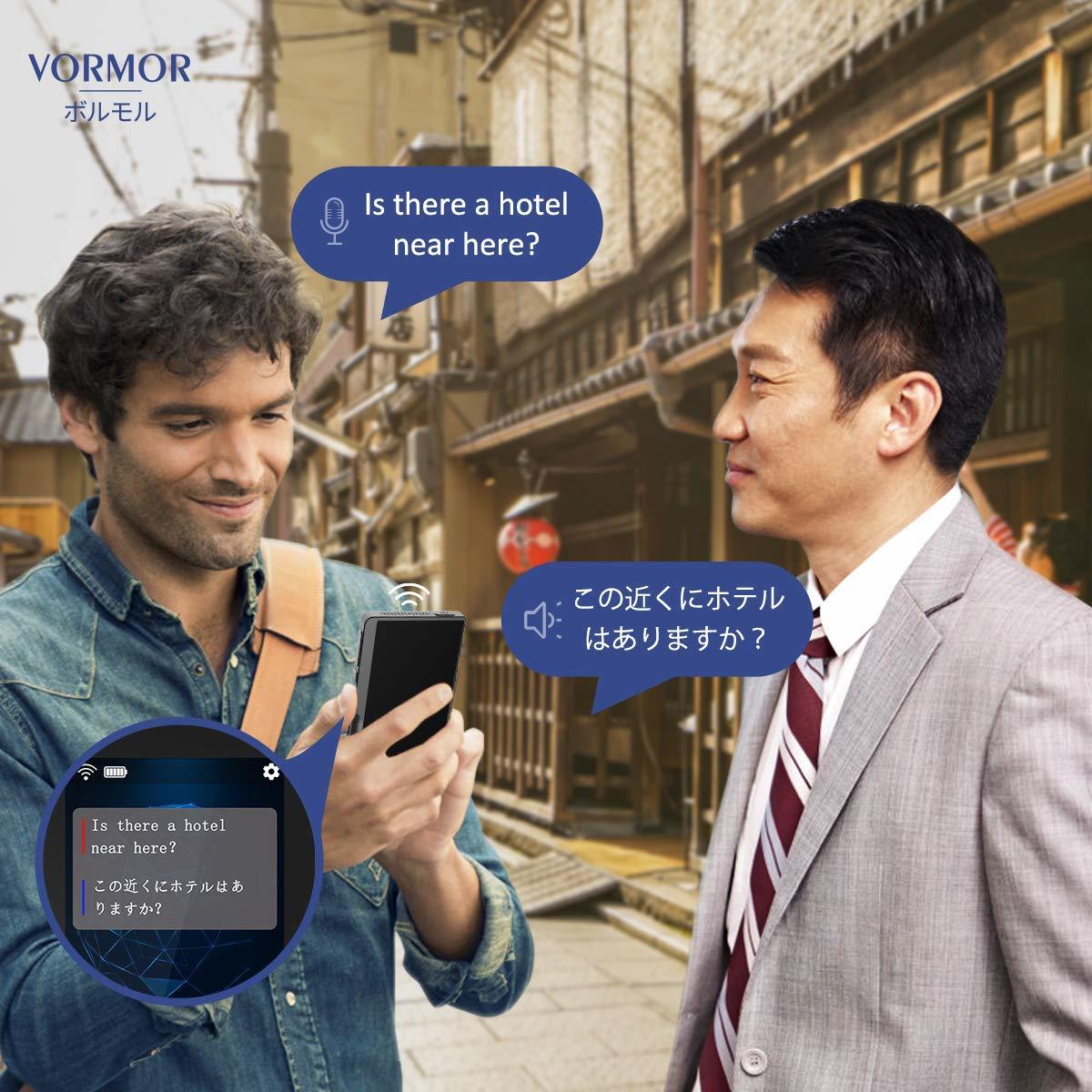 MINITALK T6 ミニトーク 世界70言語 186ヵ国対応 双方向瞬時音声翻訳機
