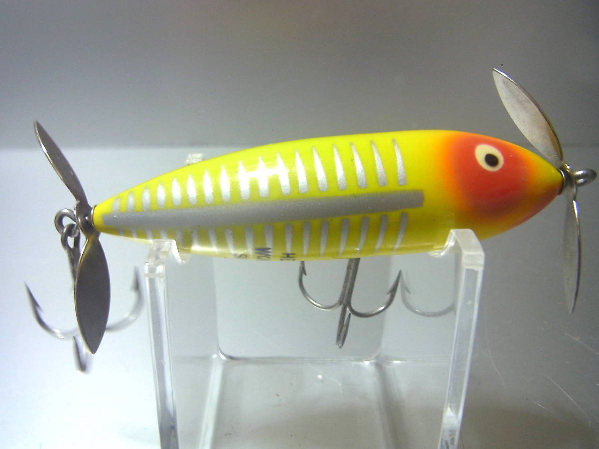 オールド へドン ウンデッドスプーク XRY 吹き目 直ペラ old heddon