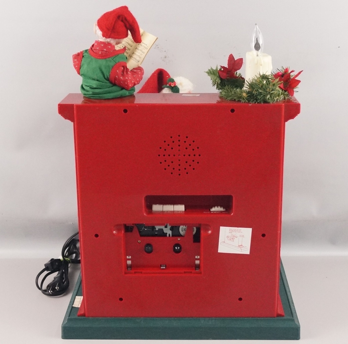 ②クリスマス サンタ カセットプレーヤーミュージックロボット