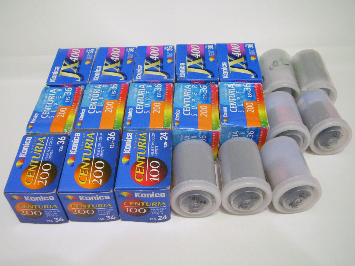 CENTURIA SUPER 20本 フィルム C311347)期限切れコニカミノルタ 0 135 