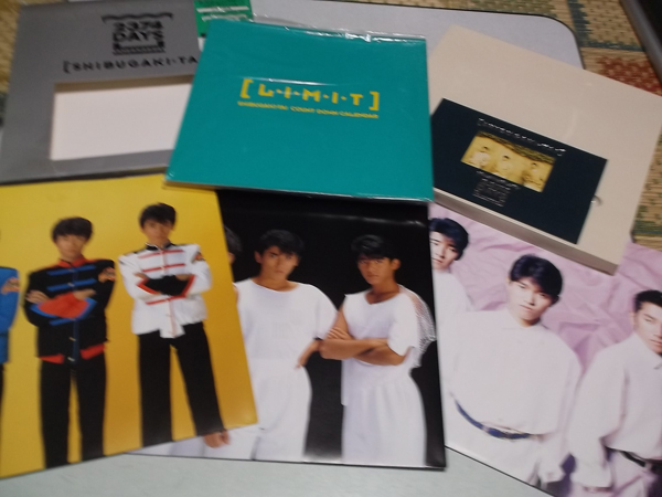 シブがき隊 LPレコード 3枚組 ♪美品 【 2374 DAYS 】 写真集 