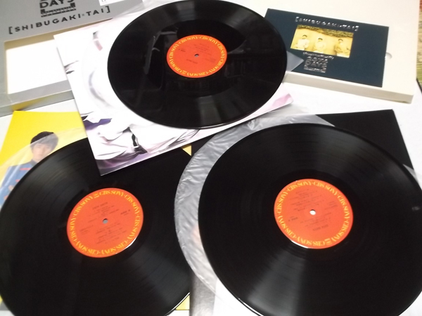 シブがき隊 LPレコード 3枚組 ♪美品 【 2374 DAYS 】 写真集 