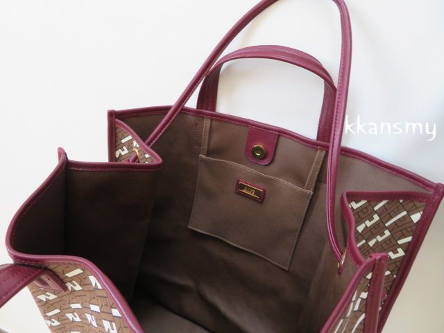 大草直子愛用*今季ROPEロペ*2WAYモノグラムビッグトートバッグ(ロペ  