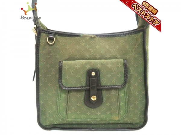 豊富な，安い ルイヴィトン LOUIS VUITTON ショルダーバッグ M92322 ブザス マリーケイト コットン キャンバス カーキ VI1024 バッグ モノグラムミニ(その他)｜売買されたオークション情報、yahooの商品情報をアー かばん、バッグ