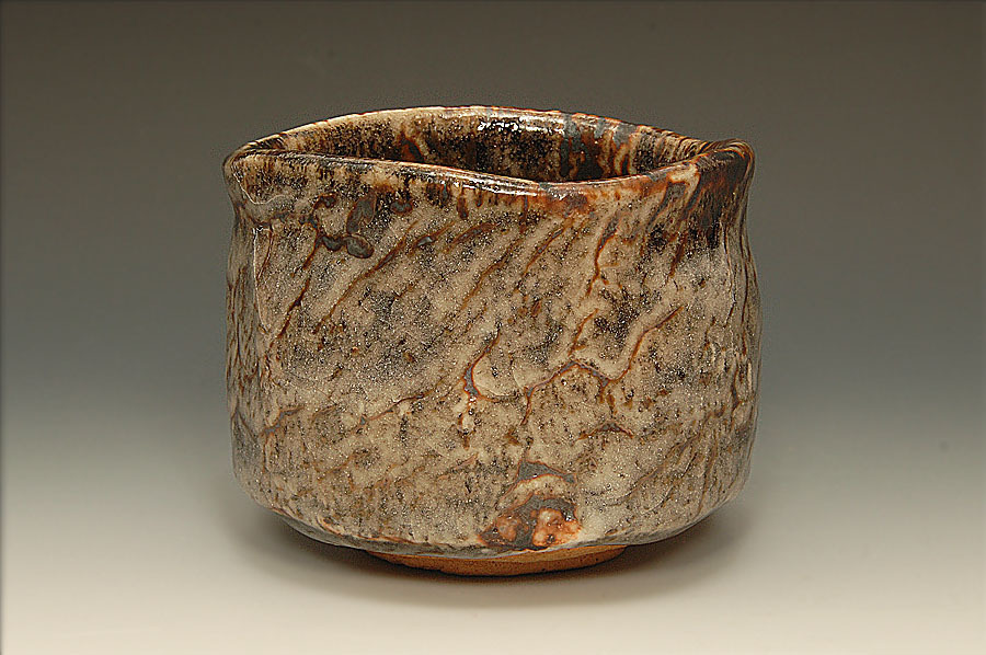 玉置保夫 県重要無形文化財 志野 茶碗／共箱付 美品 美品＾－＾！ [古美術こもれび] 骨董,掛軸,絵画の買取 『鼡志野茶碗』 Yasuo 0 鼠志野茶碗, teabowl shino Gray 『赤志野茶碗』