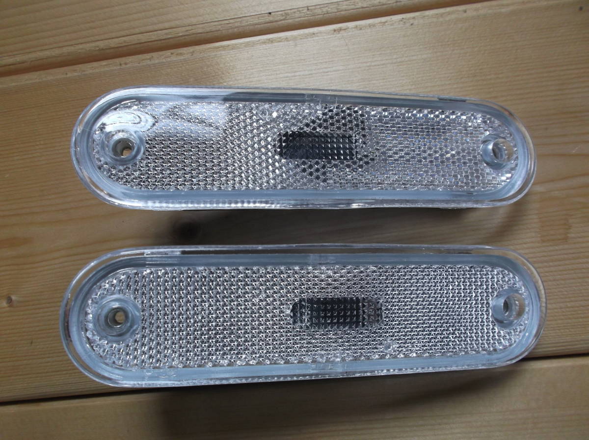 ロードスター NA NB クリア マツダ サイド LED内蔵 クリアサイド 